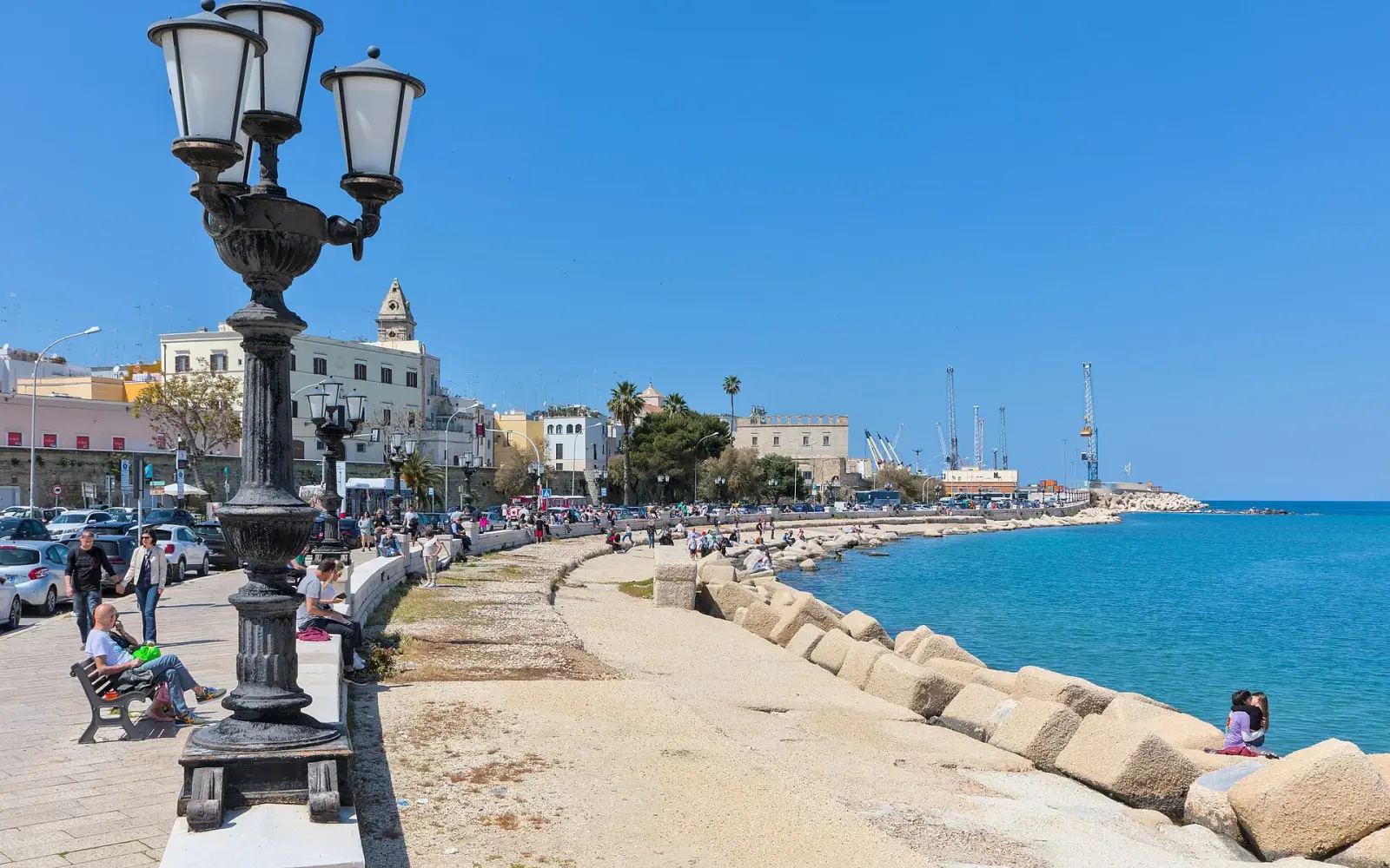 Bari – Blick auf das Reiseziel