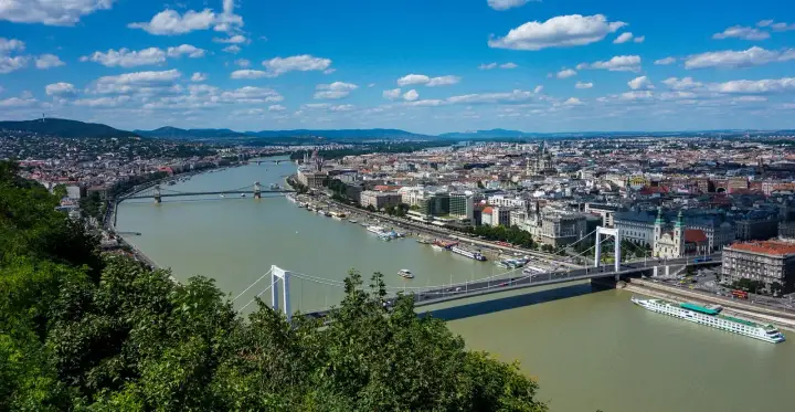 Budapest – Blick auf das Reiseziel