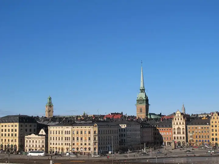 Stockholm – Ufer der Altstadt Gamla stan