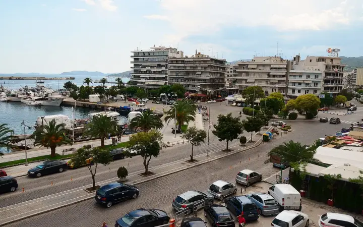Kavala – Blick auf das Reiseziel