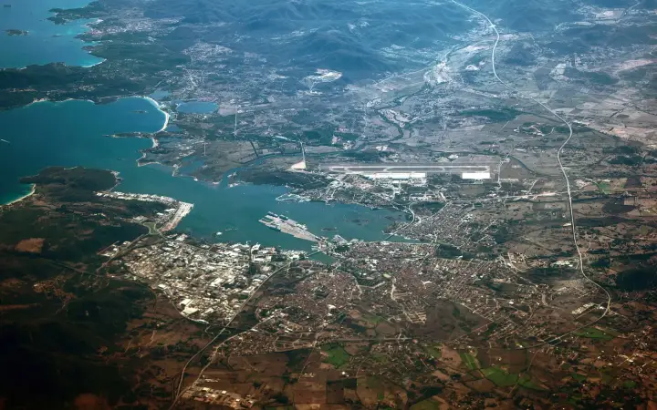 Olbia – Blick auf das Reiseziel
