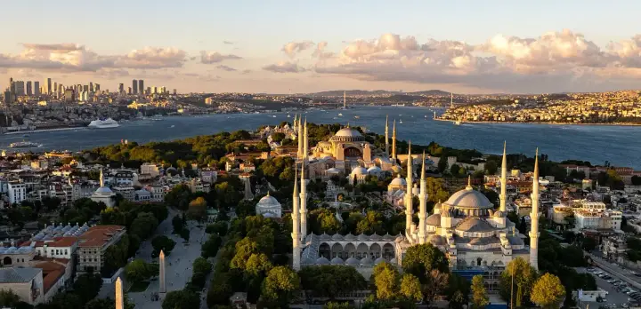 Istanbul-Sabiha Gökçen – Blick auf das Reiseziel