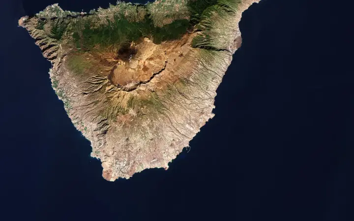 Teneriffa – Blick auf das Reiseziel