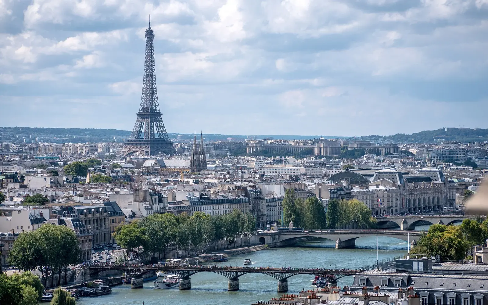 Paris – Blick auf das Reiseziel