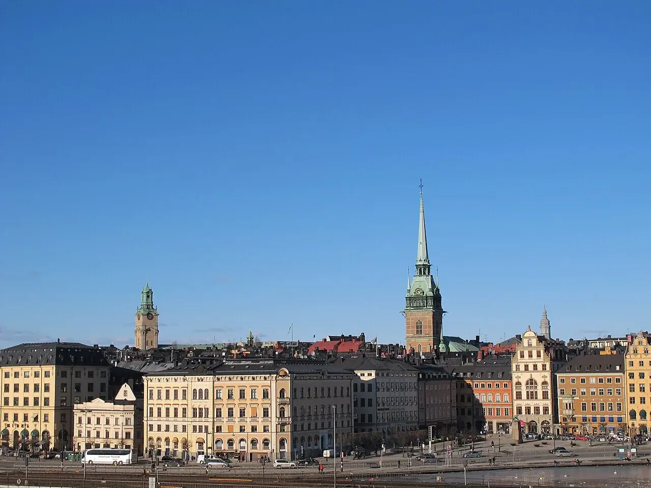 Stockholm – Ufer der Altstadt Gamla stan