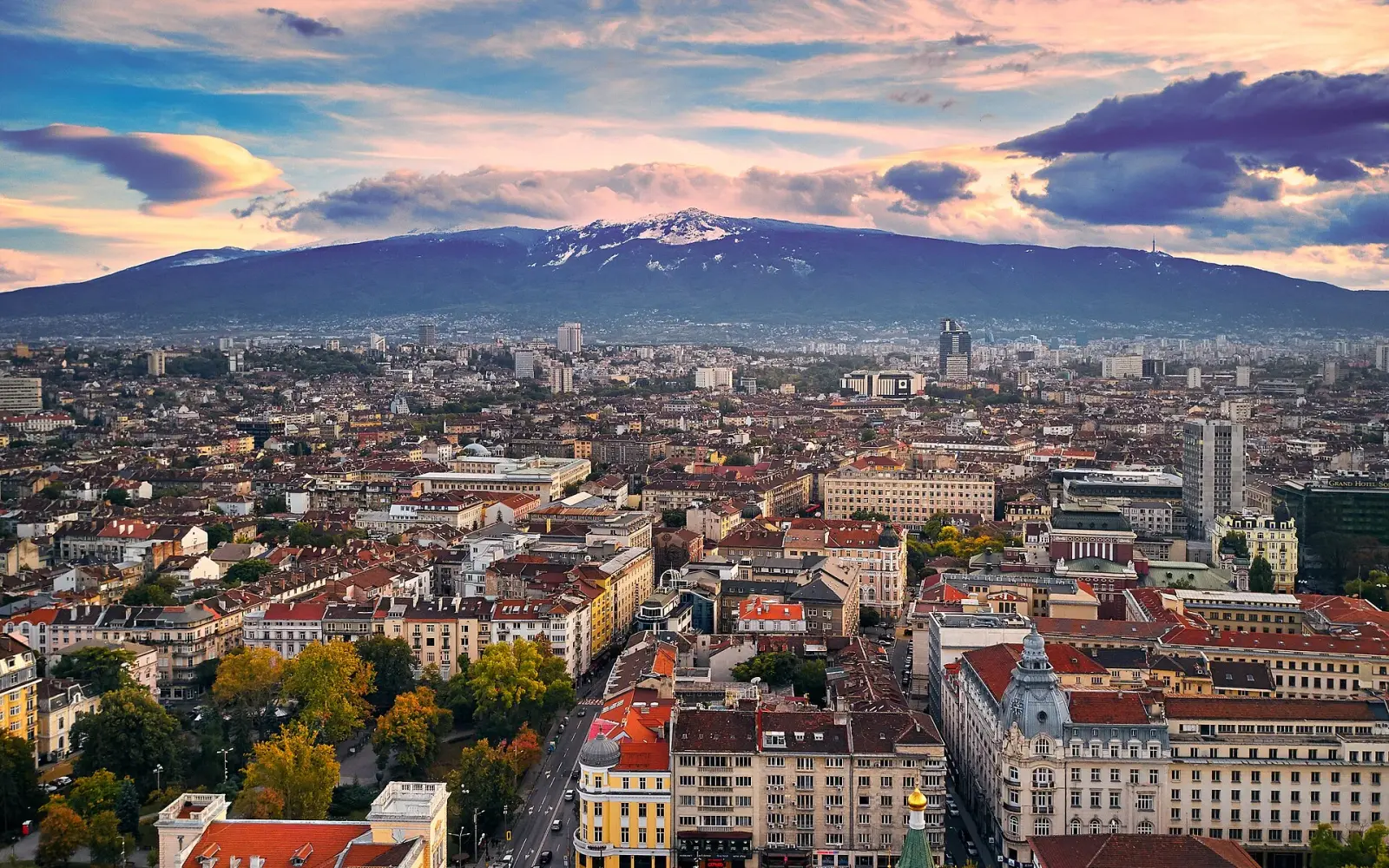 Sofia – Blick auf das Reiseziel