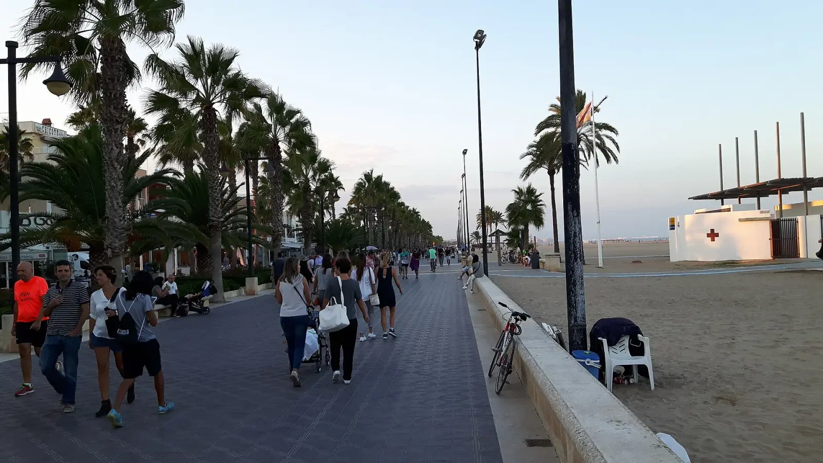 Valencia – Blick auf das Reiseziel